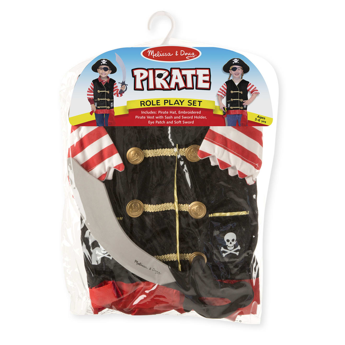 Pirate Role Play Costume Set