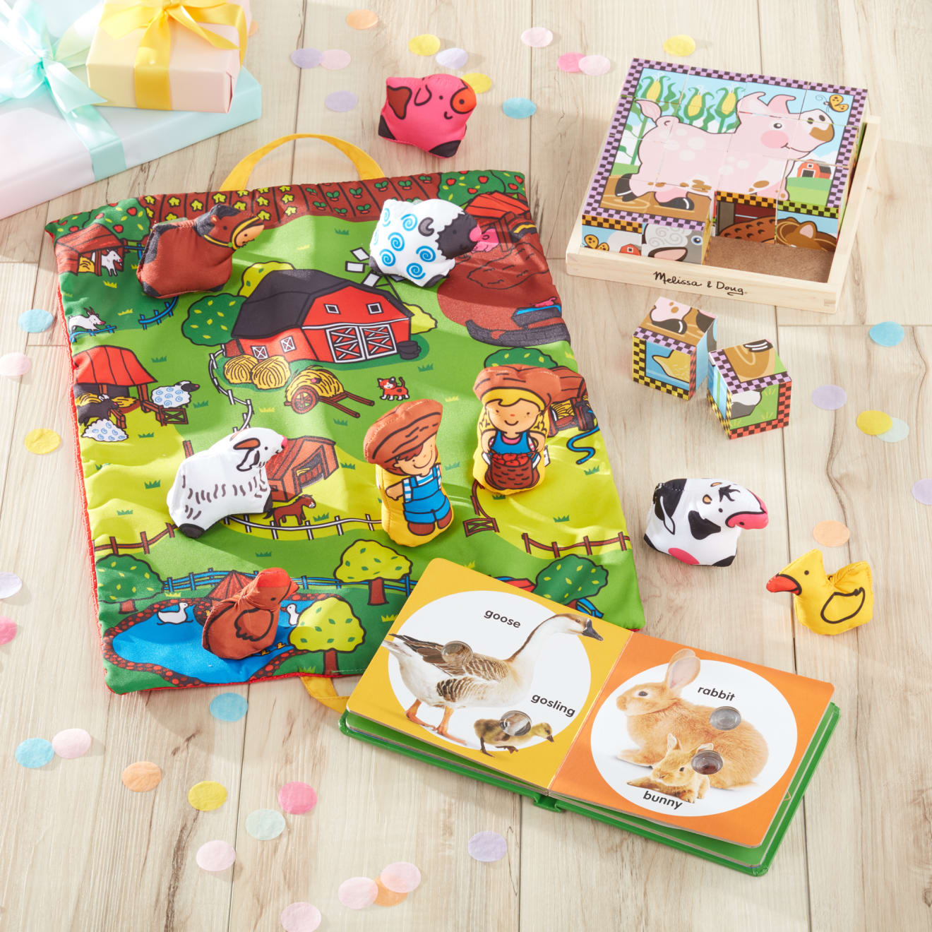 K's Kids Take-Along Farm Play Mat