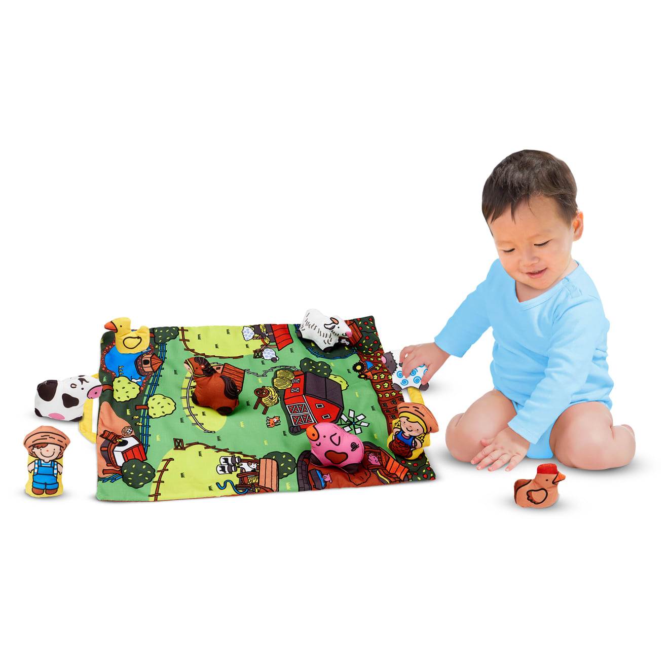 K's Kids Take-Along Farm Play Mat
