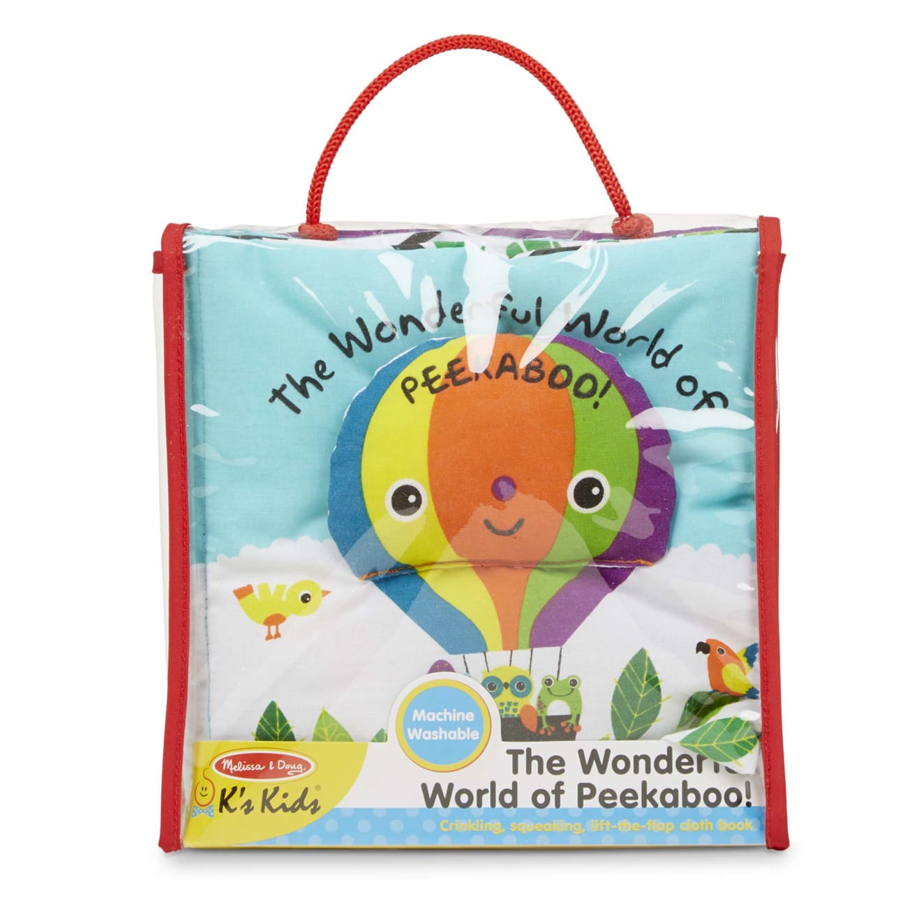 K's Kids Soft Activity Book - The Wonderful World of Peekaboo!