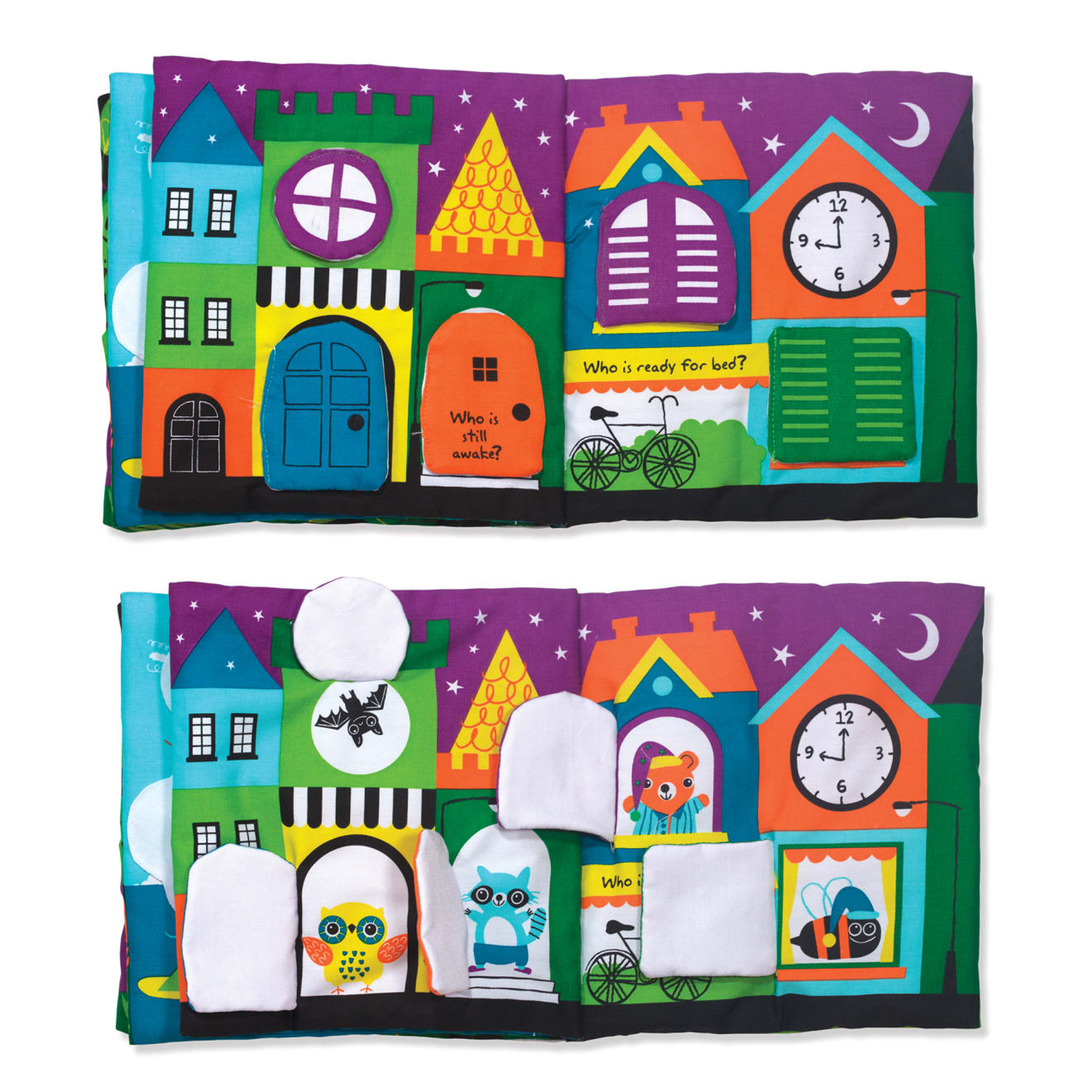 K's Kids Soft Activity Book - The Wonderful World of Peekaboo!