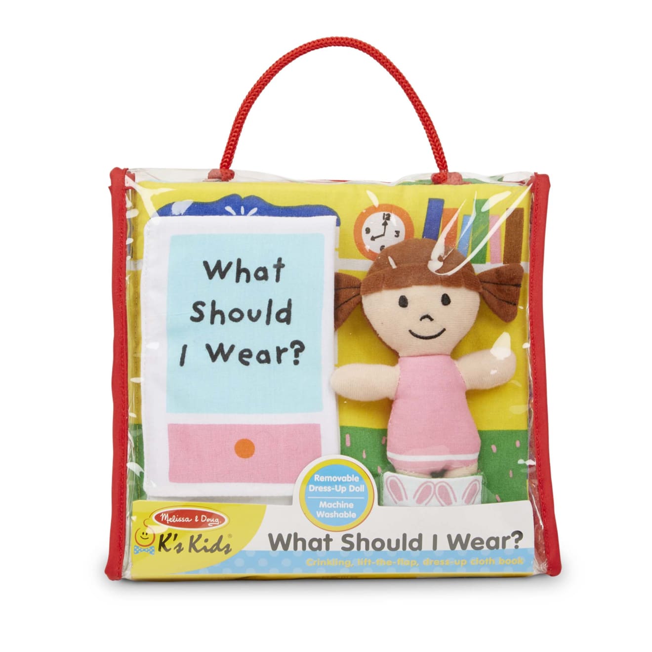 K's Kids Soft Activity Book - What Should I Wear?