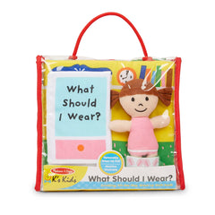 K's Kids Soft Activity Book - What Should I Wear?