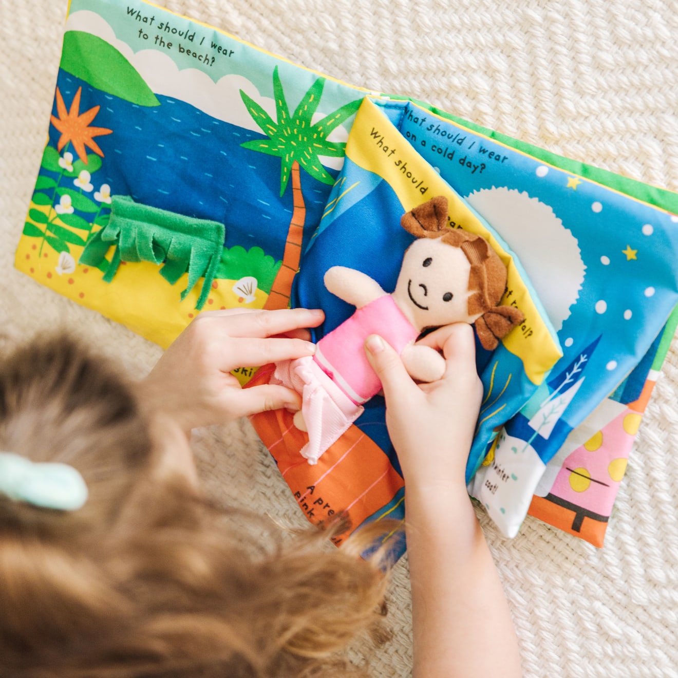 K's Kids Soft Activity Book - What Should I Wear?