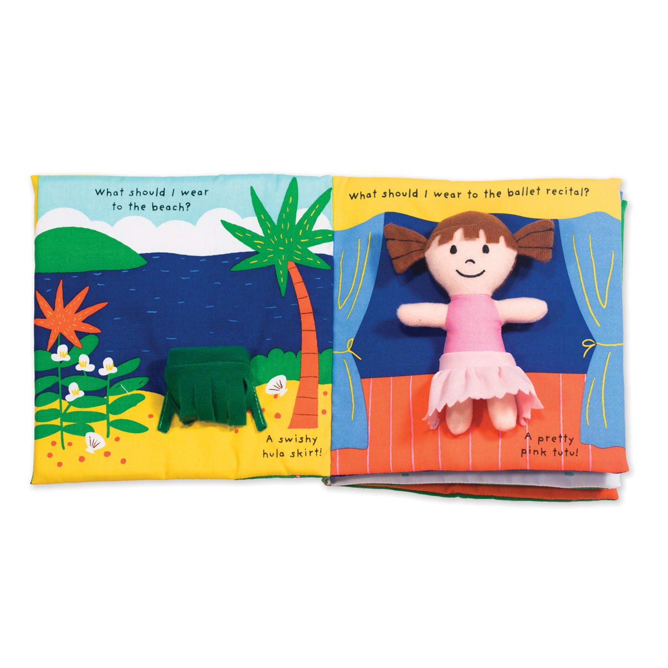 K's Kids Soft Activity Book - What Should I Wear?