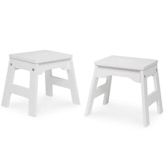 Wooden Stools – Set of 2