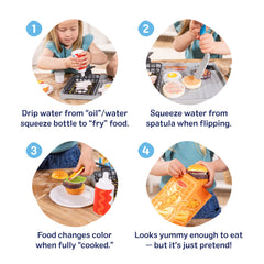 Flip & Fry Grill Play Set with Color Changing Water WOW!