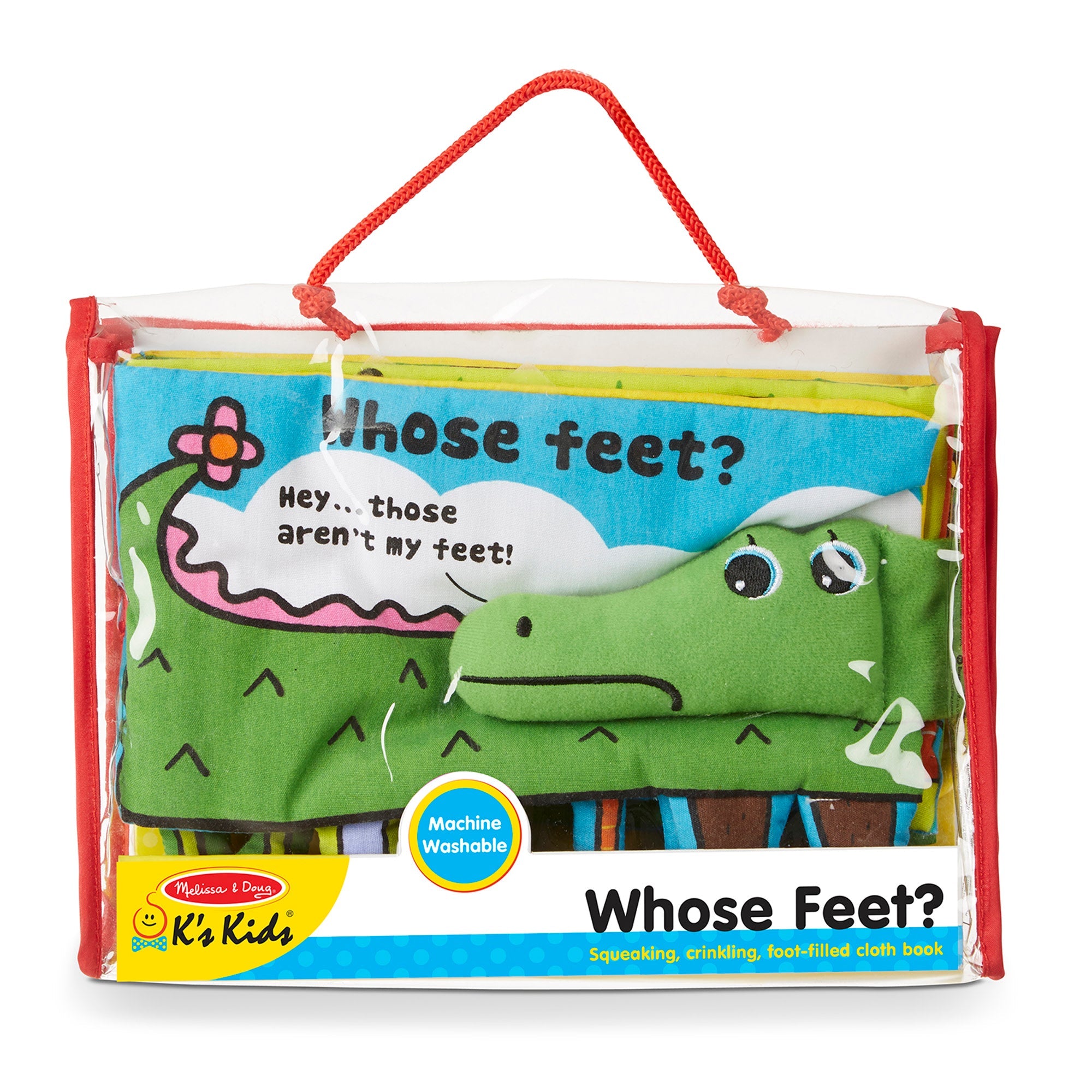 Soft Activity Book - Whose Feet?