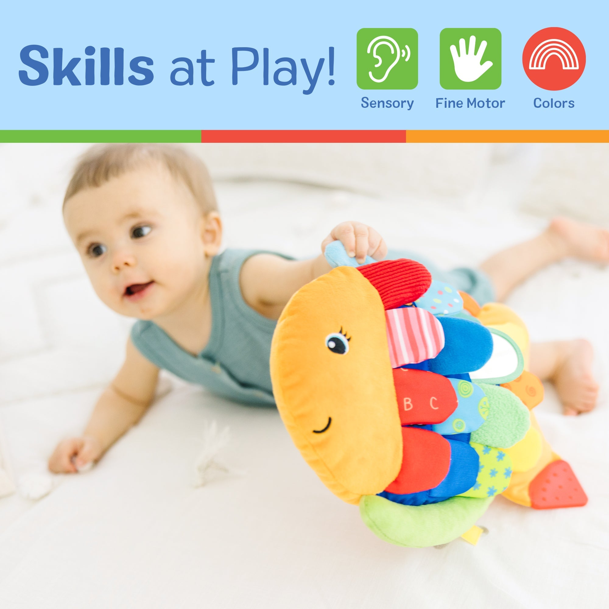 K's Kids Flip Fish Baby Toy