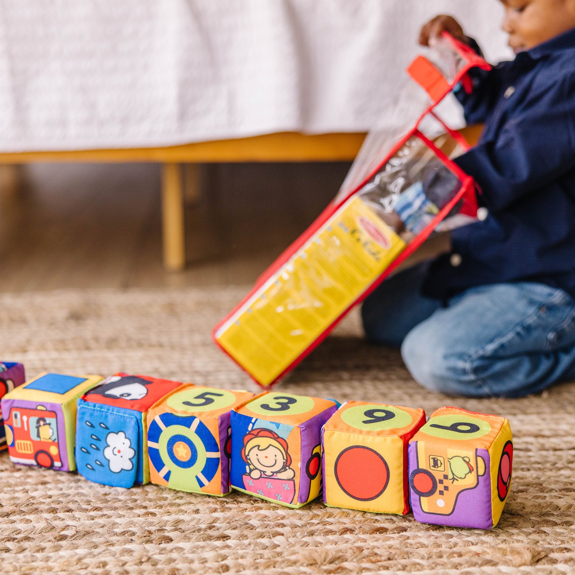 K's Kids Match and Build Soft Blocks