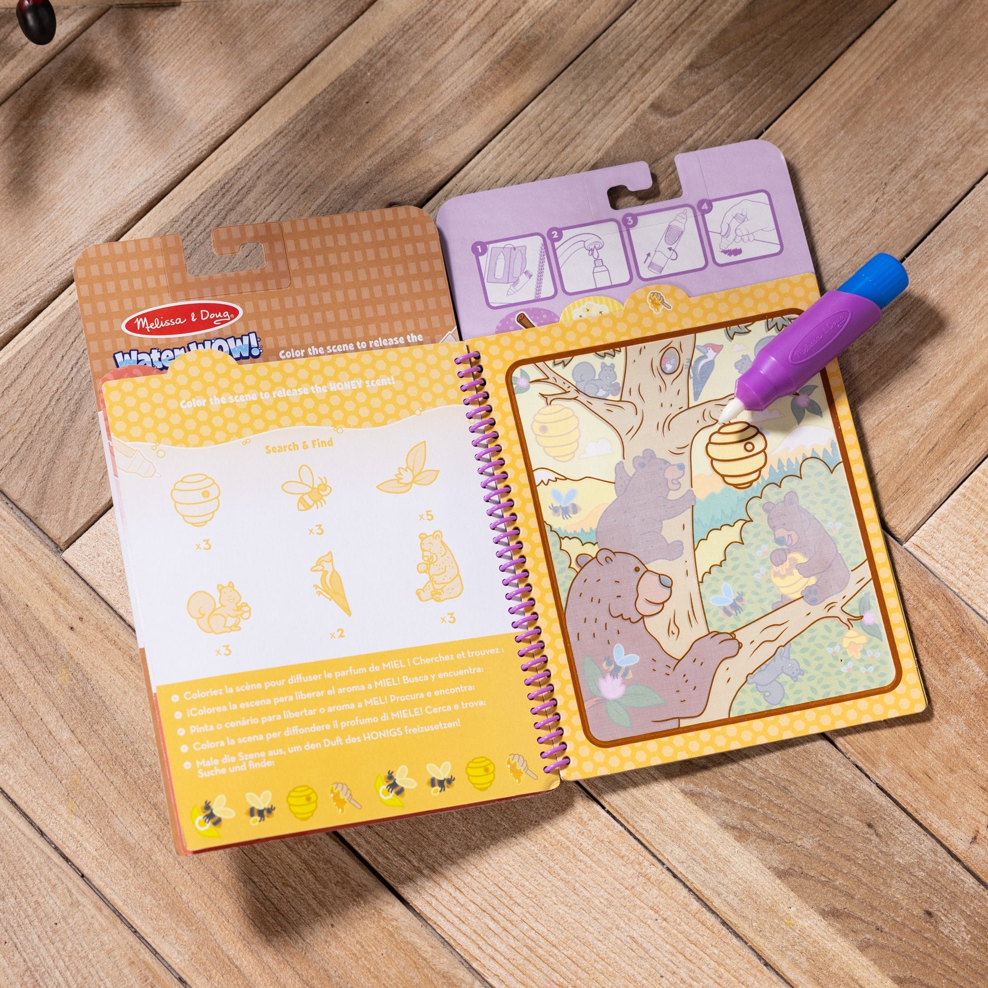 Scented Water WOW! Water-Reveal Pad - Treats