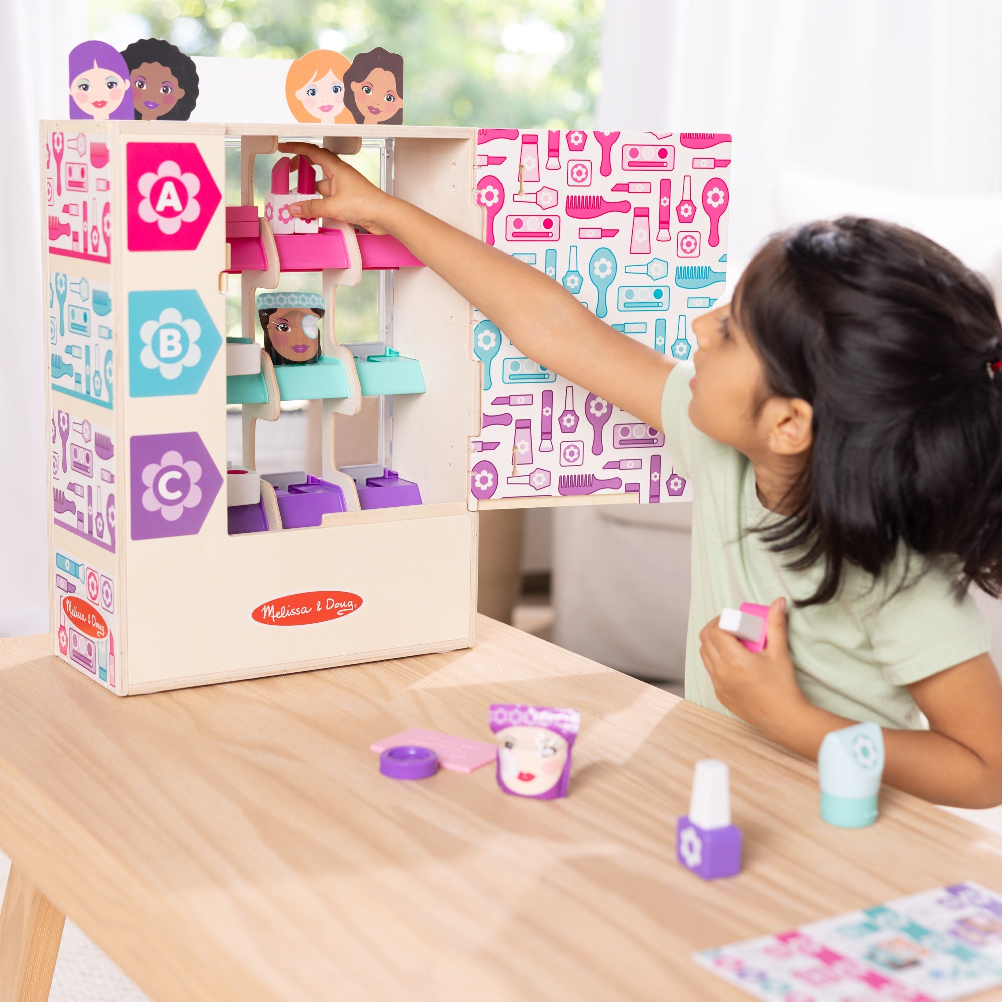 Sort, Stock, Select Beauty Kiosk Play Set