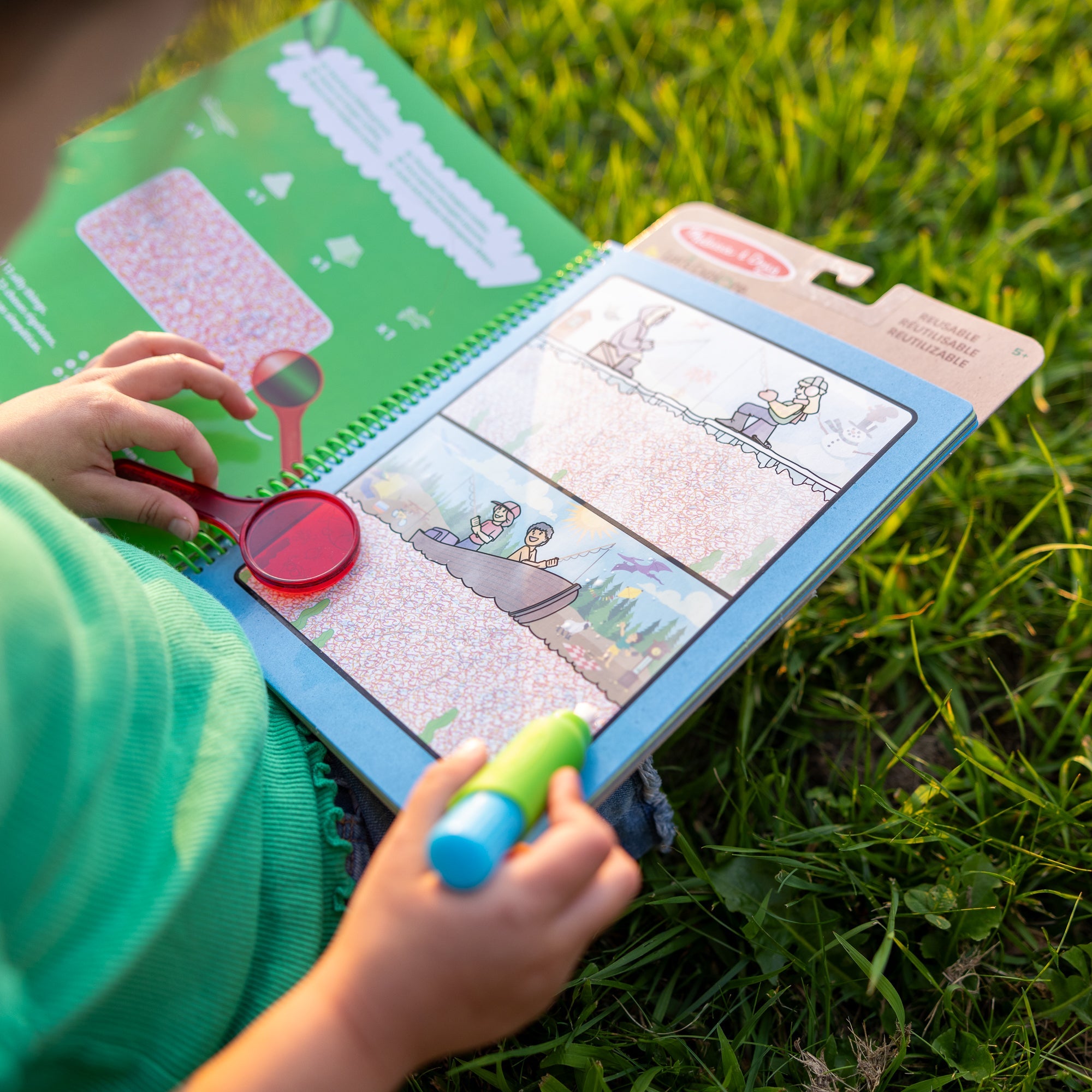 Let's Explore Water Wow! Outdoor Adventure Deluxe Water-Reveal Pad