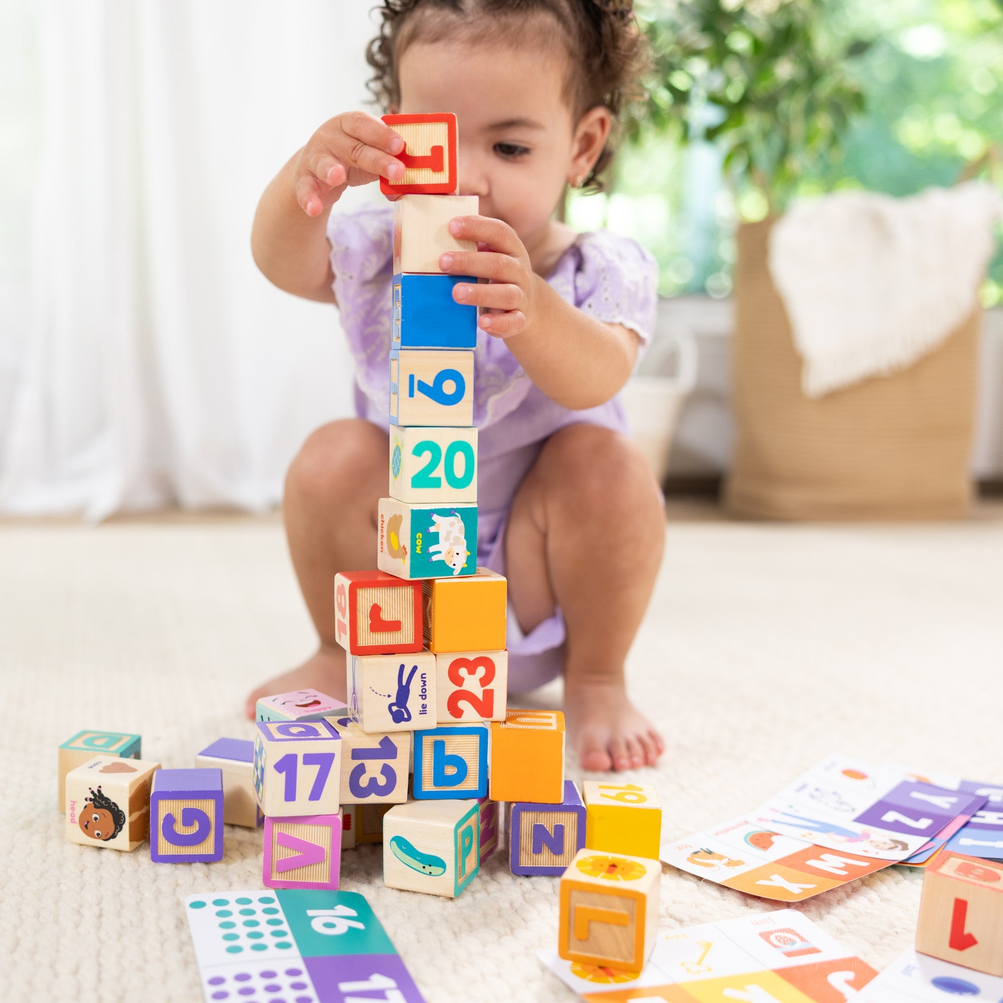 Ms. Rachel™  Wooden Learning Blocks