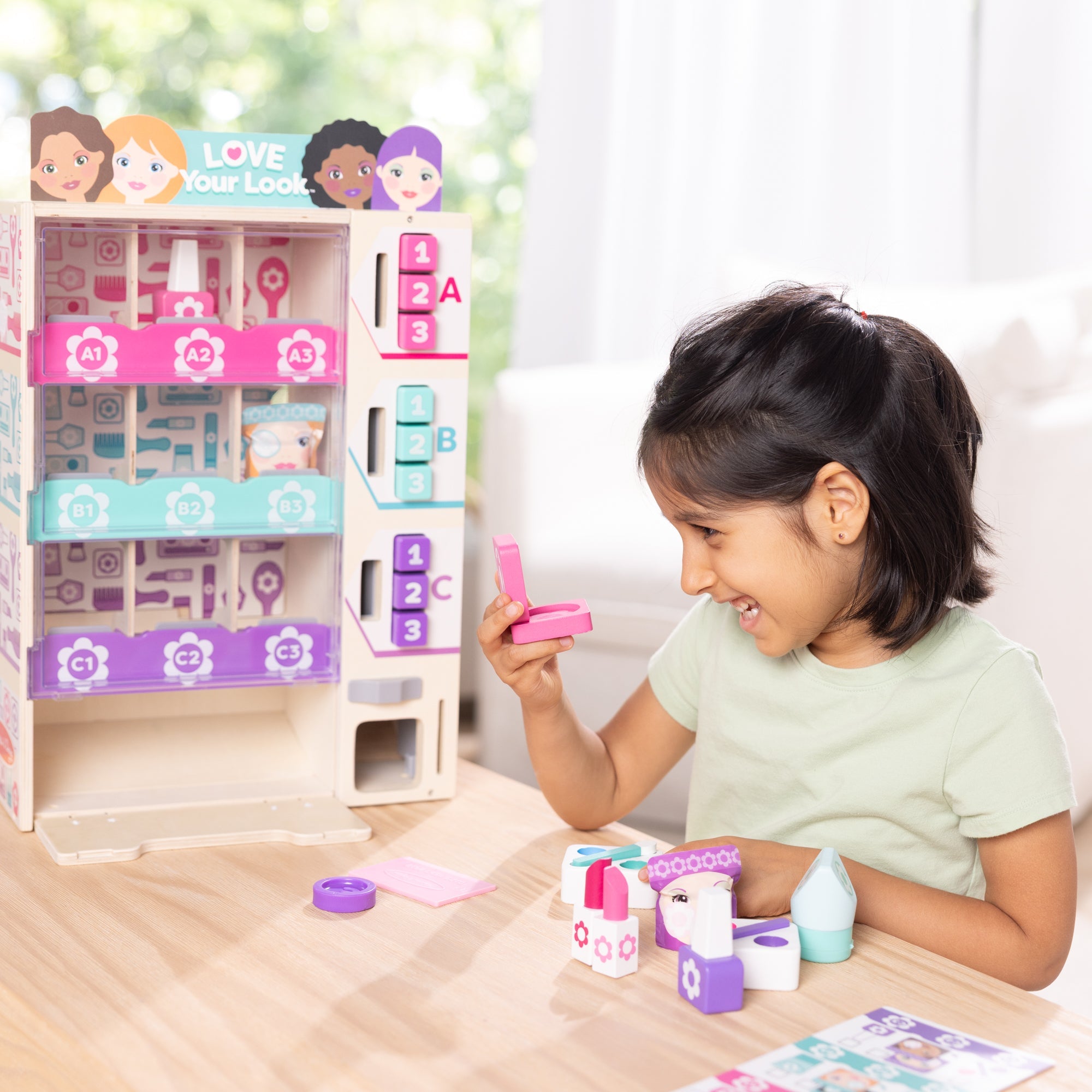 Sort, Stock, Select Beauty Kiosk Play Set